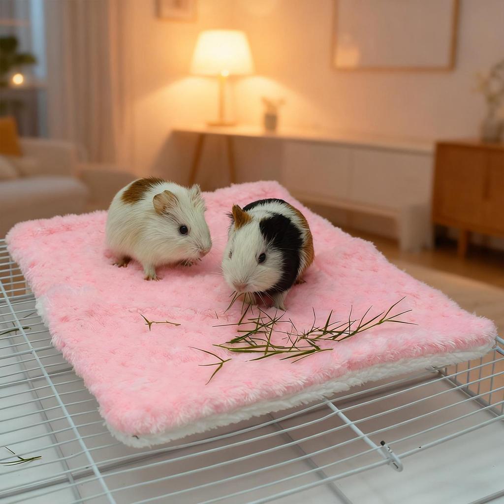 Chinchilla Hammock Cave Tunnel Mat Warm Small Animal Hammock For Sugar Glider Ferret Cage Sleeping Resting Hiding Playing