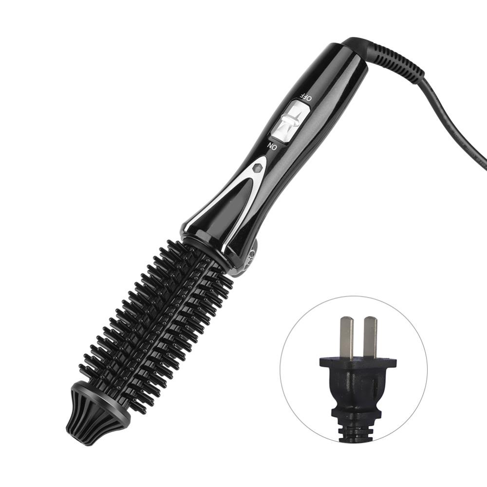 Foldable Design Hair Styling Tools US Plug Hot Air Brush Travel Hair Dryer Brush  For Women