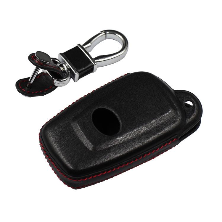4D Leather Key Case for Toyota Camry, RAV4, Highlander, and Avalon