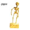 Unique Fish Tank Ornament Dancing Skeleton Aquarium Bubbler Ornament, Air?Powered Moving Movable Joint Model Decor, Underwater Funny Figurine,
