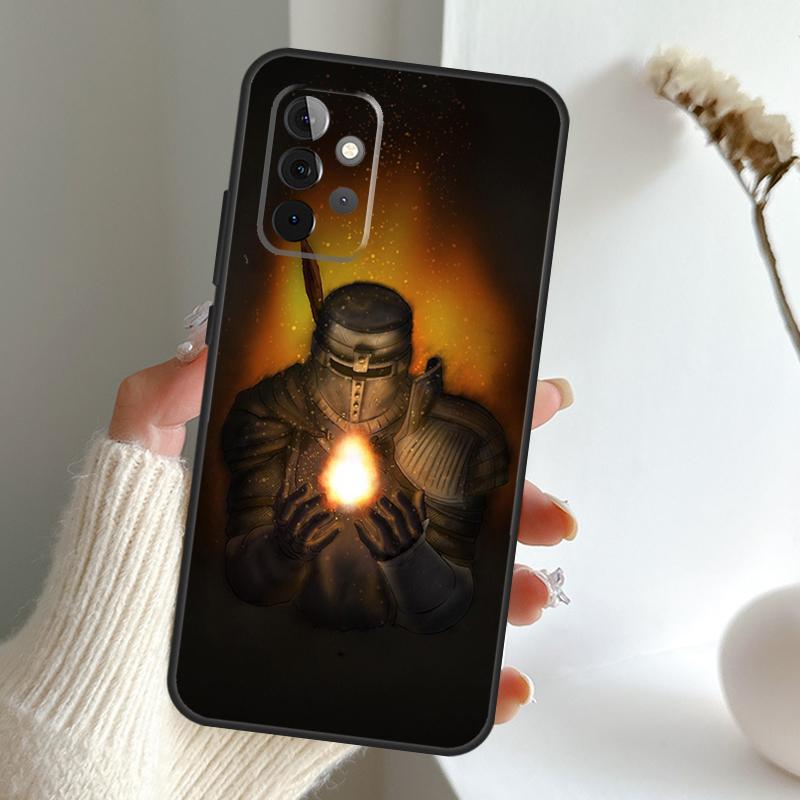 Praise the Sun Dark Souls Für Samsung Galaxy A51 A71 A12 A22 A32 A52 A72 A13 A23 A33 A54 A53 A34 A73 A21S A52S Handyhülle