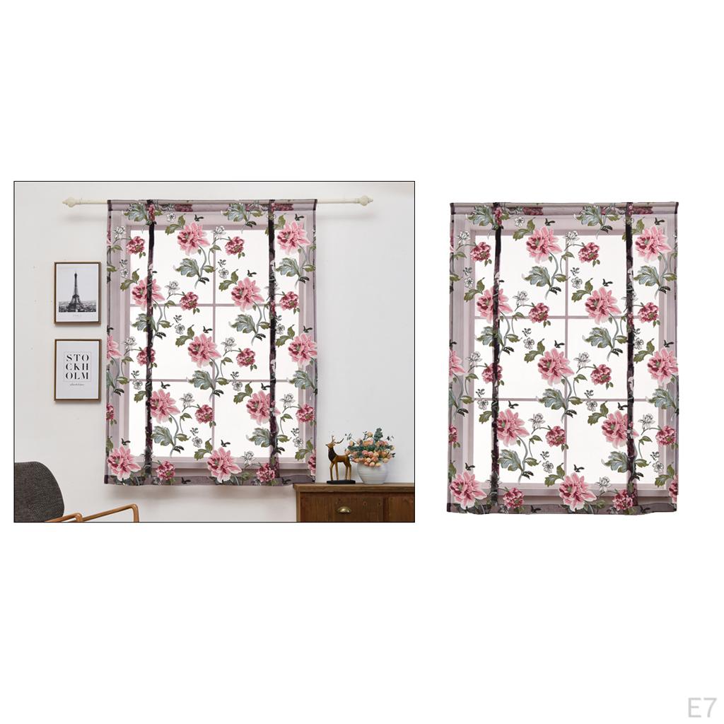 Balcony Curtain Window Treatments Roman Styles 5 Sizes Shade
