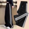 Moonkids Girls' Wide-Leg Casual Sweatpants