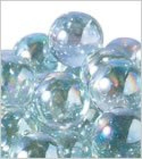 

Matsuno Hobby Glass Marbles, Made in Japan, 25mm Aurora Clear, 1 Bag (50 Marbles) O1291