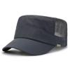 Flat Top Hat Men's Mesh Hat Outdoor Quick Drying Summer New Hat Men's Sun Spring and Autumn Cool Hat Duck Tongue Summer
