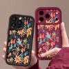 Shockproof Phone Case For iPhone 17 Pro Max Colorful Cartoon Pattern Silicone Cover For iPhone 16 Pro Max Cover iPhone 15 14 13 12 11 16E Air