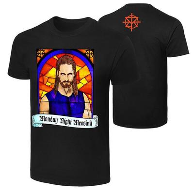 Wwe Clothes Short-sleeved Appearance Clothes Seth T-shirt Rollins Competition Clothes Men's Fitness Fans Sports Drop Top
