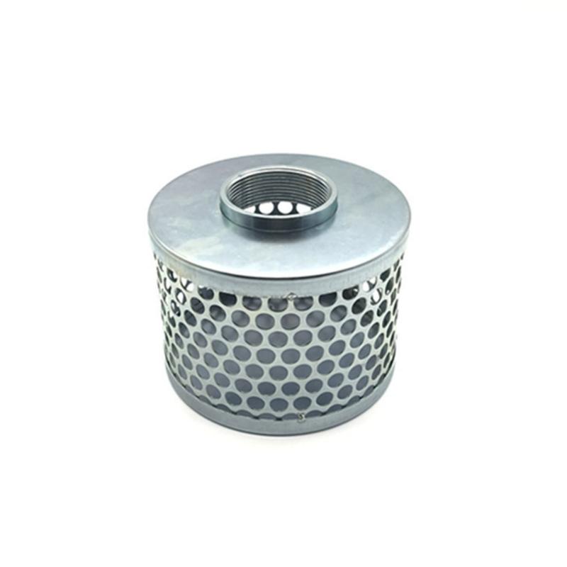 Corrosion Resistant Pump Suction Filter Strainer Basket With NPT Female Thread Reduces Solid Particles For Pump Systems