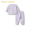 BalaBalaOne Girl's Coral Fleece Warm Pajama Set