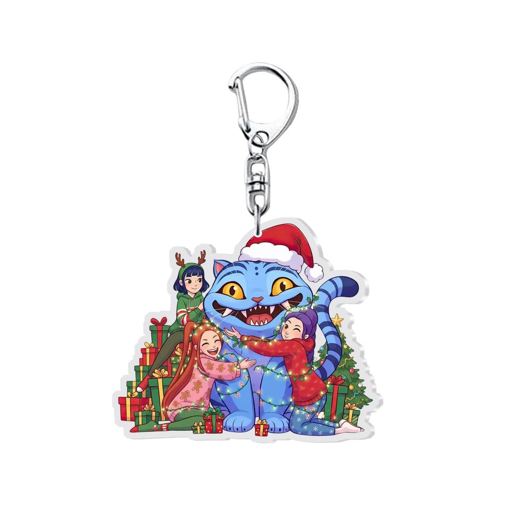 2D Akrylová klíčenka Přívěsek Doplňky, Závěsné dekorace, Autodíly, Vnitřní dekorace Klíče.