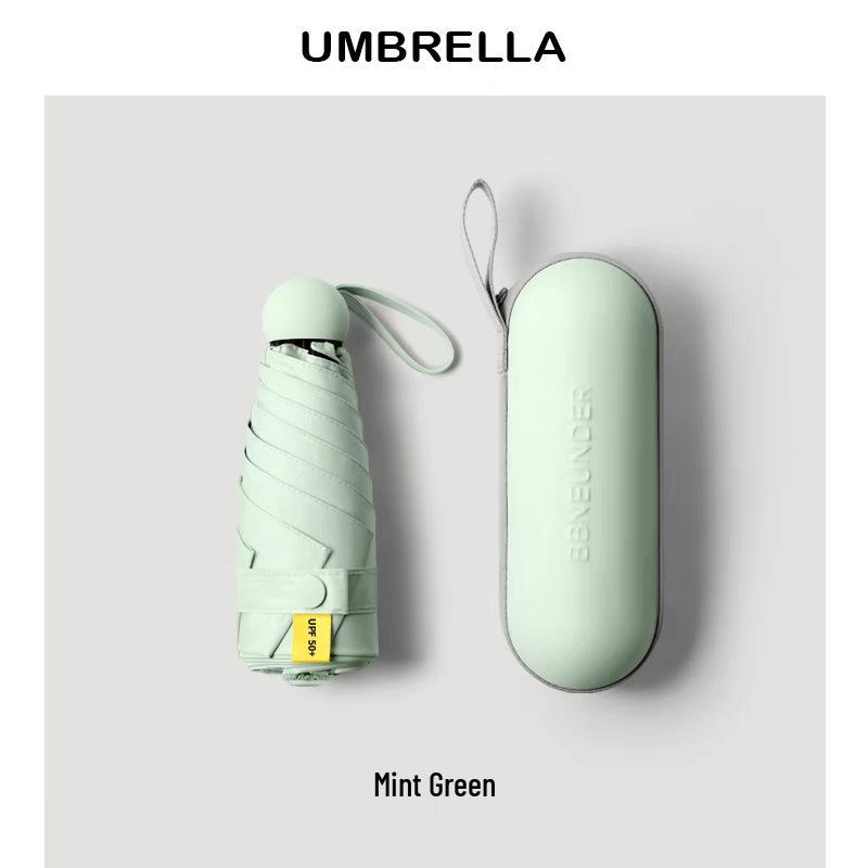50% Off Women's Portable Sun Umbrella - Anti-UV, Manual Folding, Rain or Shine Parasol