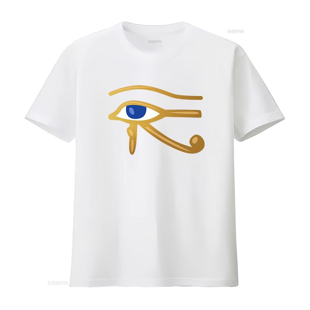 Eye Of God Ra Symbol Ancient Egyptia Funny Black T Shirt 232 Vintage Homme Fashion Casual Stretched Unisex Versatile