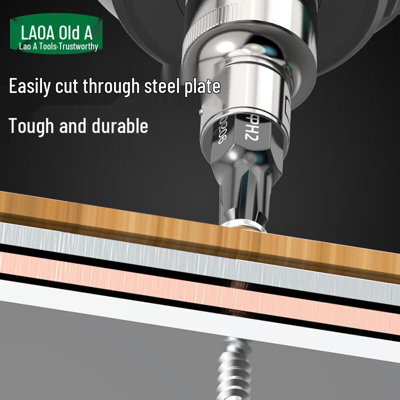 LAOA T20 Electric Screwdriver Bit Set, 10-Piece