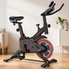 Bicicleta de Spinning iScooter Con Resistencia de 3-5 kg Manillar Ajustable y Reloj Digital Bicicleta de Spinning Silenciosa Negra QK101
