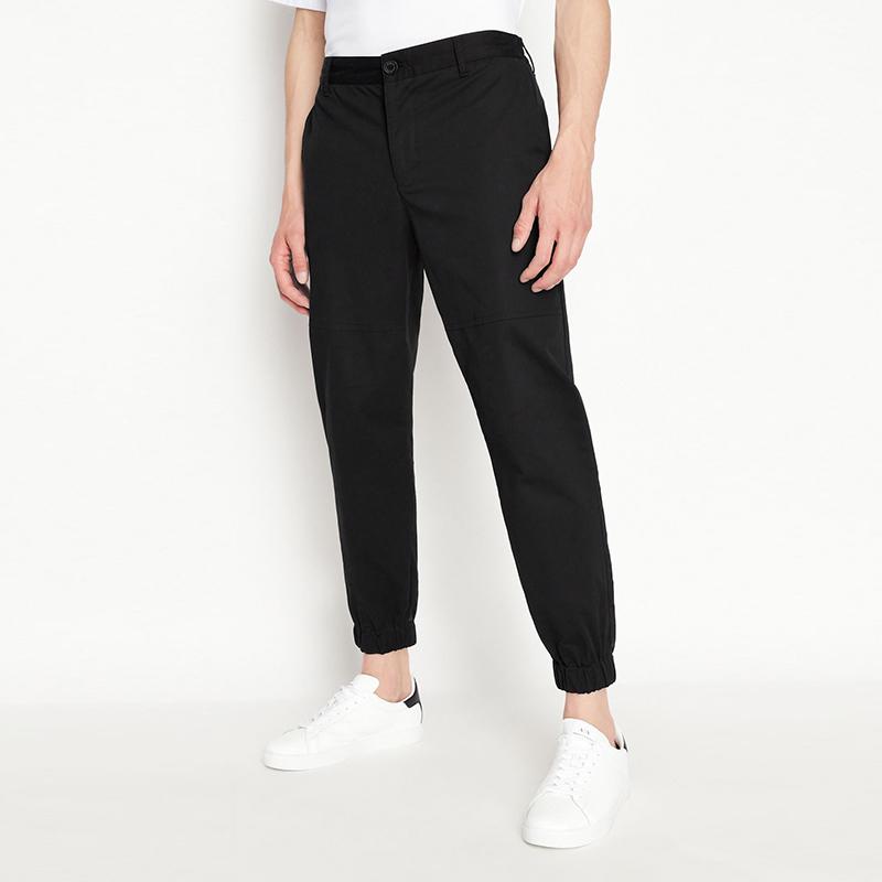 ARMANI EXCHANGEAE SS24 Casual Pants Men's Black 6LZP06-ZNXUZ-1200