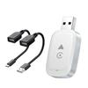Wireless CarPlay Android Auto Adapter Car Play Adapter Wifi/bluetooth Connect 2 In 1 Wireless Adapter For Netflix For YouTube
