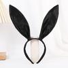 Plush Rabbit Ear Shape Headband Bowtie and Tail Set Carnival Costume Supplies