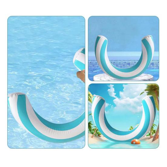 Curved Pool Noodles Inflatable Swimming Pool Noodle Summer Water Game Pool Floats for Outdoor Beach Water Fun