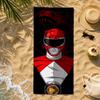 Heroic M-Mighty Morphin Power Rangers Towel Ultra-Fine Fiber Quick Drying Absorbent Towel, Beach Swimming Vacation Beach Towel