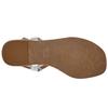 UGG Sandali Donna in Pelle a Fascia Singola Argento 1118516-SLVM