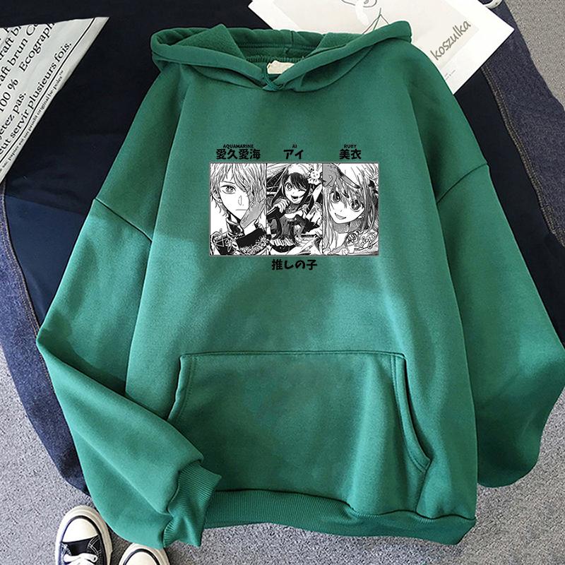 

Толстовка унісекс Oshi no Ko - японська вулична толстовка Harajuku для унісекс і жіночого одягу XL