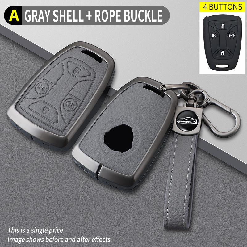 Scania A-Type Elephant Grey Car Key Case
