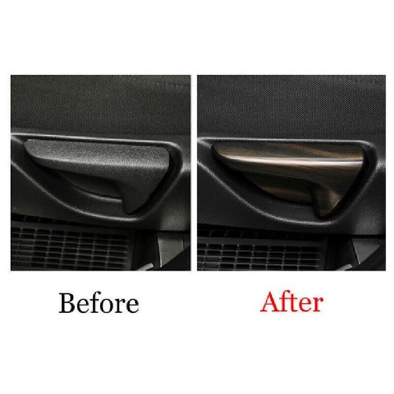 Seat Adjustment Handle Cover Trim Fit For Toyota Highlander 20-22 Wood Grain 2X