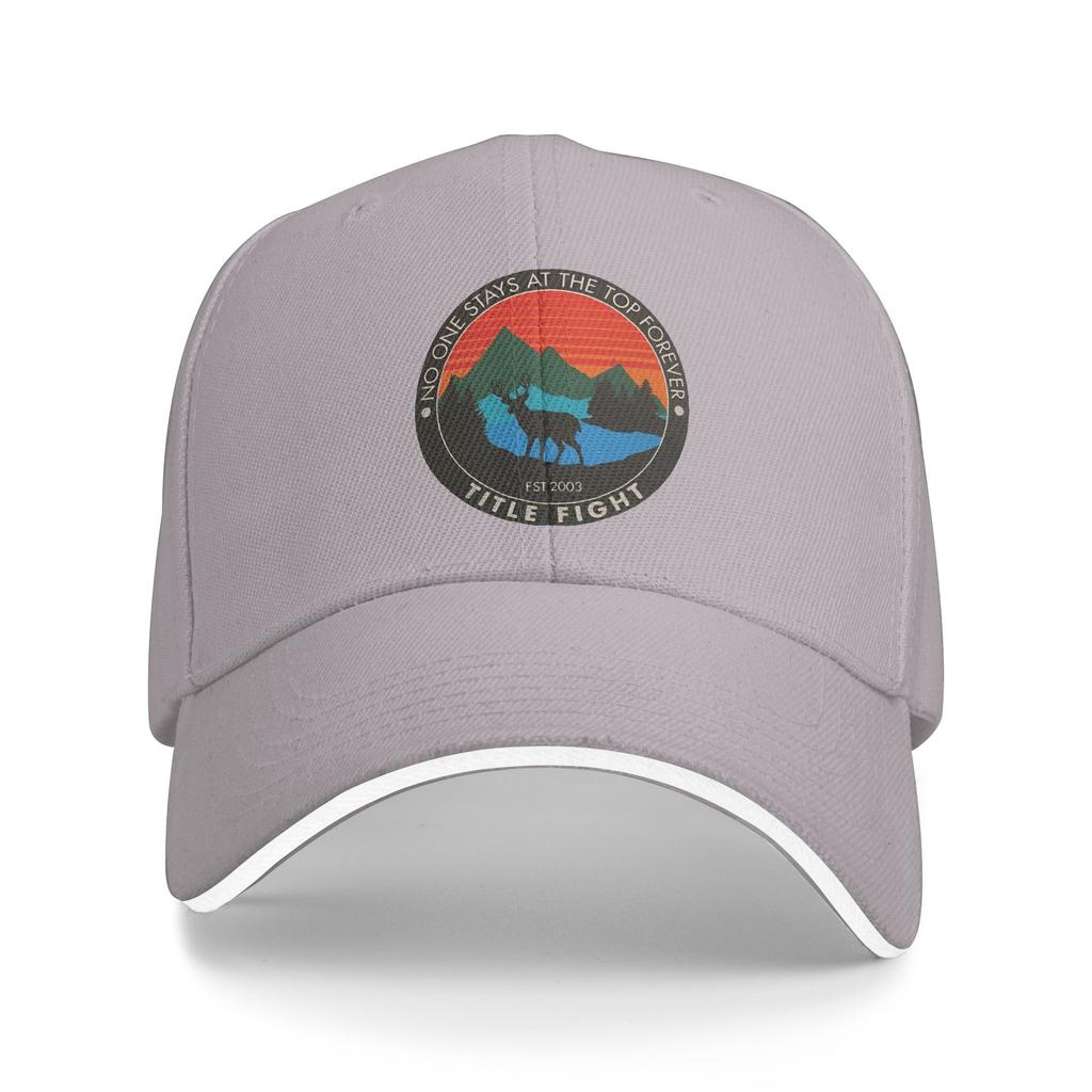 Title Fight Band Baseball Cap Casual Trucker Hat Summer Men Adult Outdoor Sport Snapback Cap