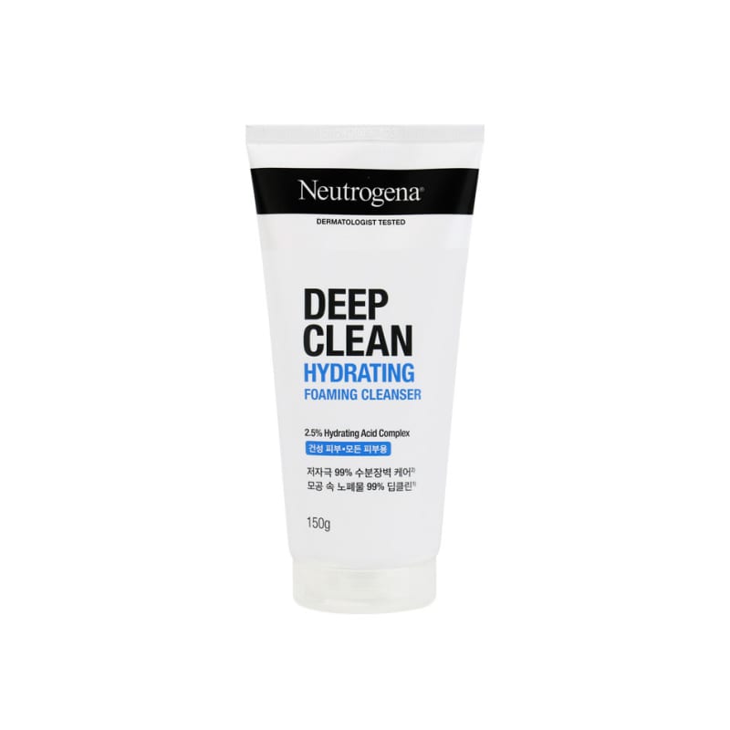 Neutrogena Deep Clean Hydrating Foaming Cleanser 150g / Cleansing Foam