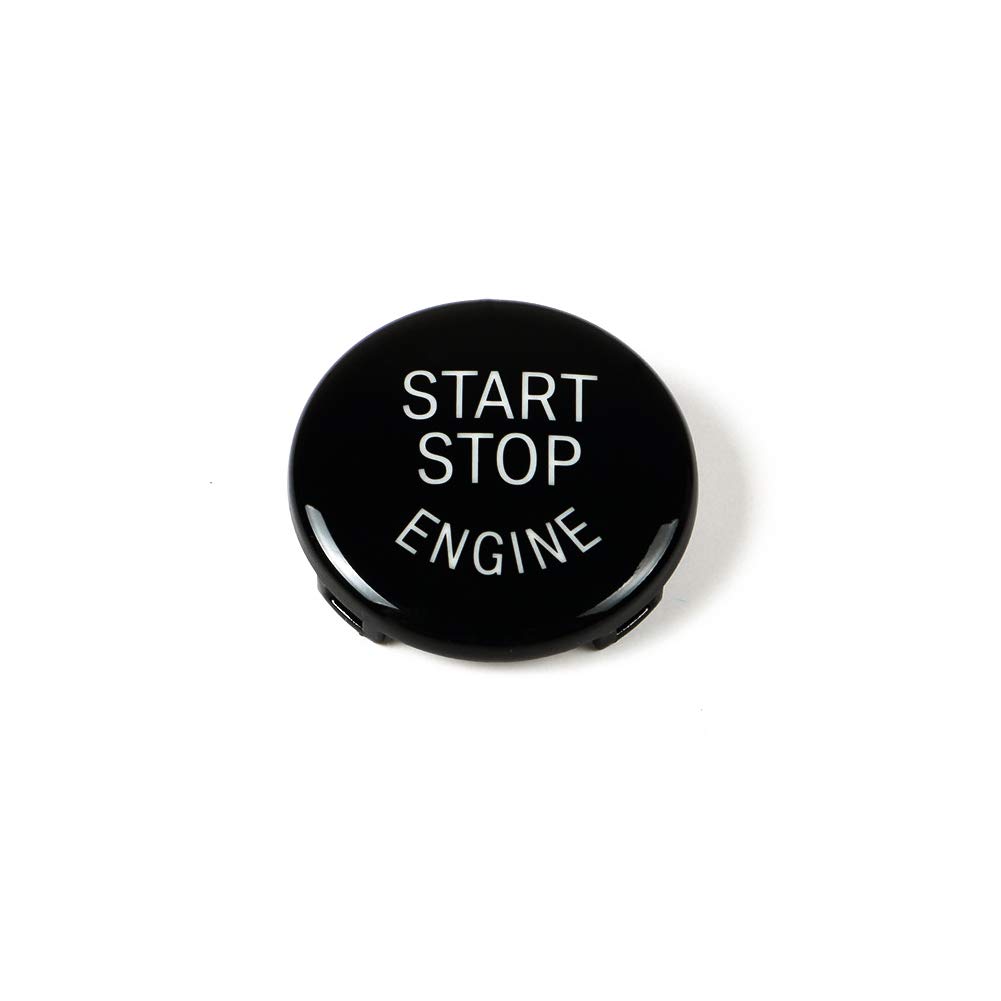Angelguoguo Car Engine Start Stop Switch Button Replace Cover for BMW 1 3 5 Series X1 X3 X5 X6 Z4 E Chassis E81 E87 E90 E91 E92 E93 E60 E84 E83 E70