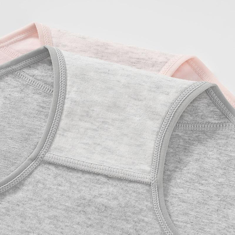 Women S Cotton Underwear Bowknot Cute Antibacterial Solid Color Breathable