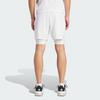 adidas Free Shipping With AdiClub Tennis Pro Aeroready Shorts And Inner Shorts Set IS8097