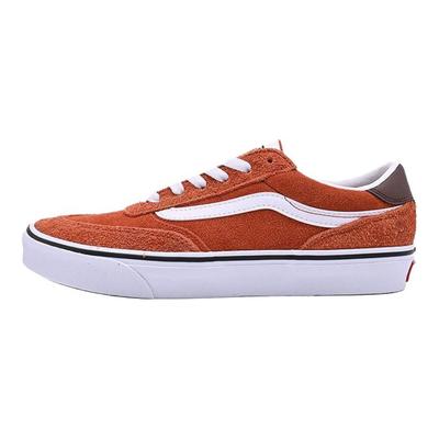 Brooklyn LS Skateboard Shoes Men's Low Top Orange VN000D7QBTO