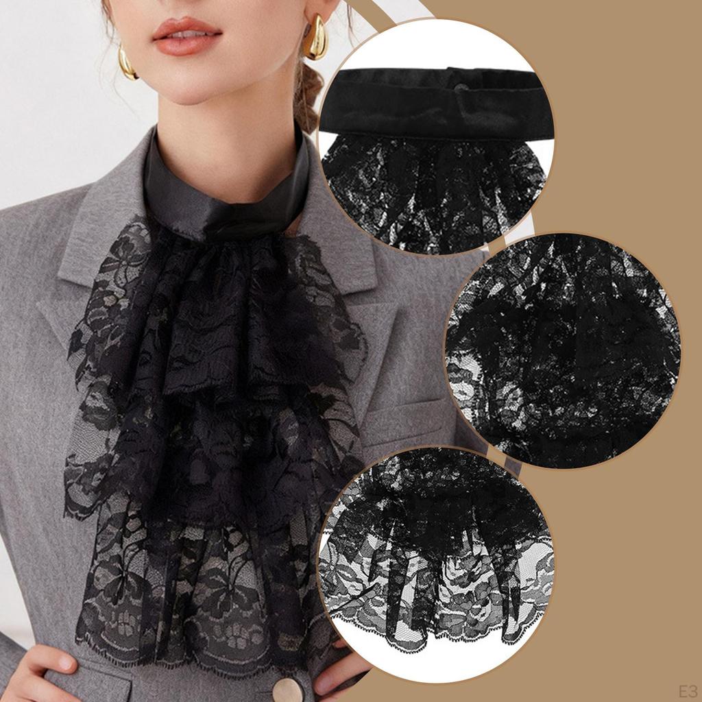 Spitzenjabot und Manschettenset Bekleidungszubehör Hals