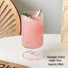 ZISIZ Handmade Glass Juice Goblet