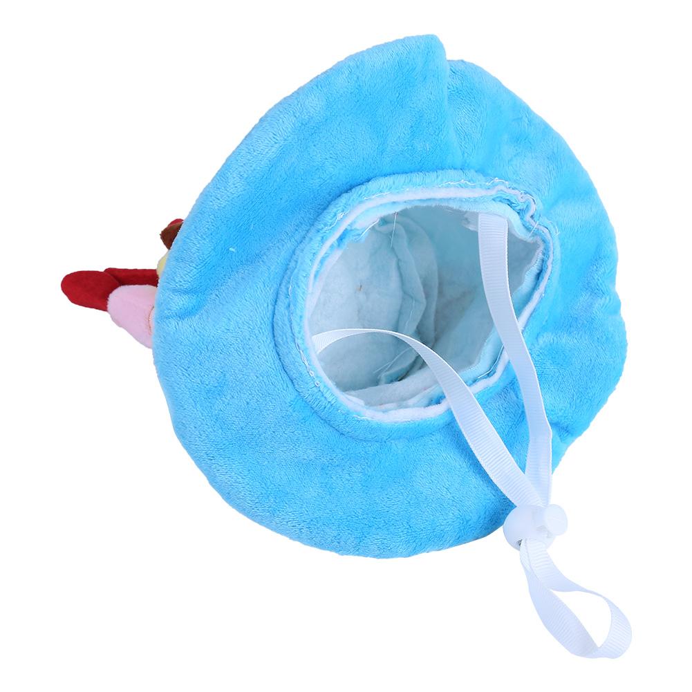 Candles Design Pet Costume Birthday Hats Accessory for Dogs Small Animals Blue