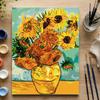 Obraz Do Malowania Po Numerach Z Ramą Słoneczniki Van Gogh 50X70 Cm