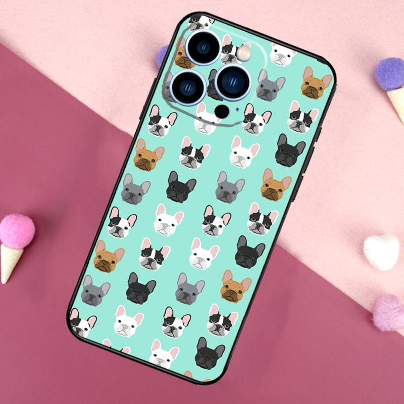 Funny Boston Terrier Dog Phone Case For iPhone 17 Pro Max 17 Air 16E 13 12 Mini 15 14 Plus 11 16 Pro Max Back Cover