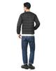 Crew Neck Button Inner Down Size XL TAION-104 Men's Jacket, Beige,