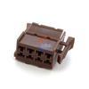8-Pin Brown Automotive Wiring Harness Connector Plug for Male & Female 