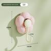 Creative Punch-free Flower Suction Cup Hook Multi-functional Bathroom Kitchen Reusable Traceless Hook Powerful Storage Rack