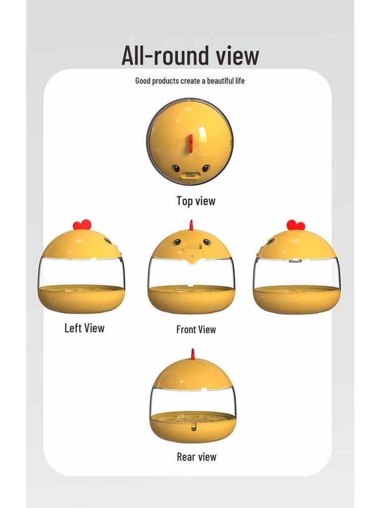 Automatic Mini Egg Incubator for Kids - Ideal for Quail, Chick, and Bird Eggs