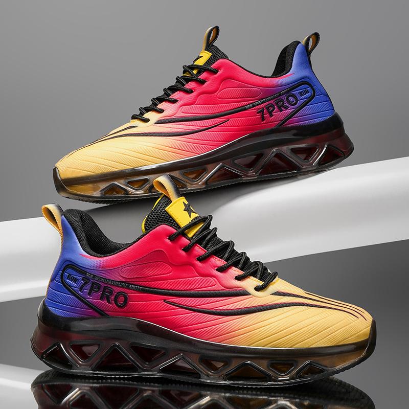 New Tide Unisex Running Sport Sneakers Colorful Mens Jogging Shoes Comfortable Women Fitness Athlete Shoes