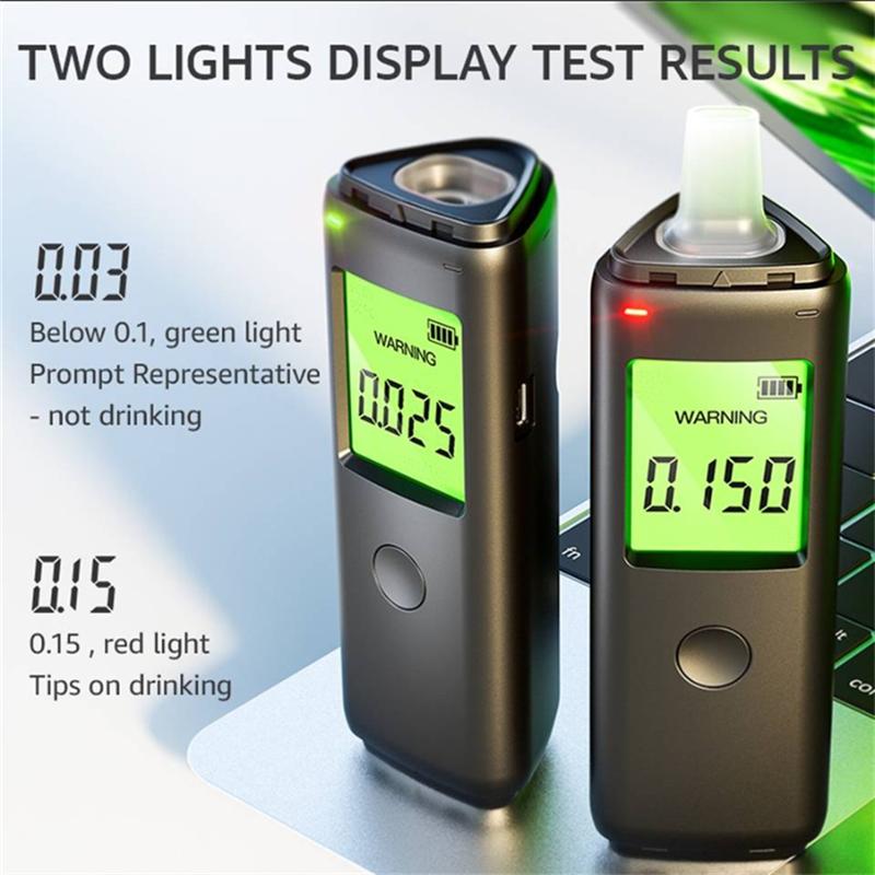 A25F-Alcohol Tester Professional High Accuracy Digital Display Professional Breath Alcohol Tester Breath Tester Tool