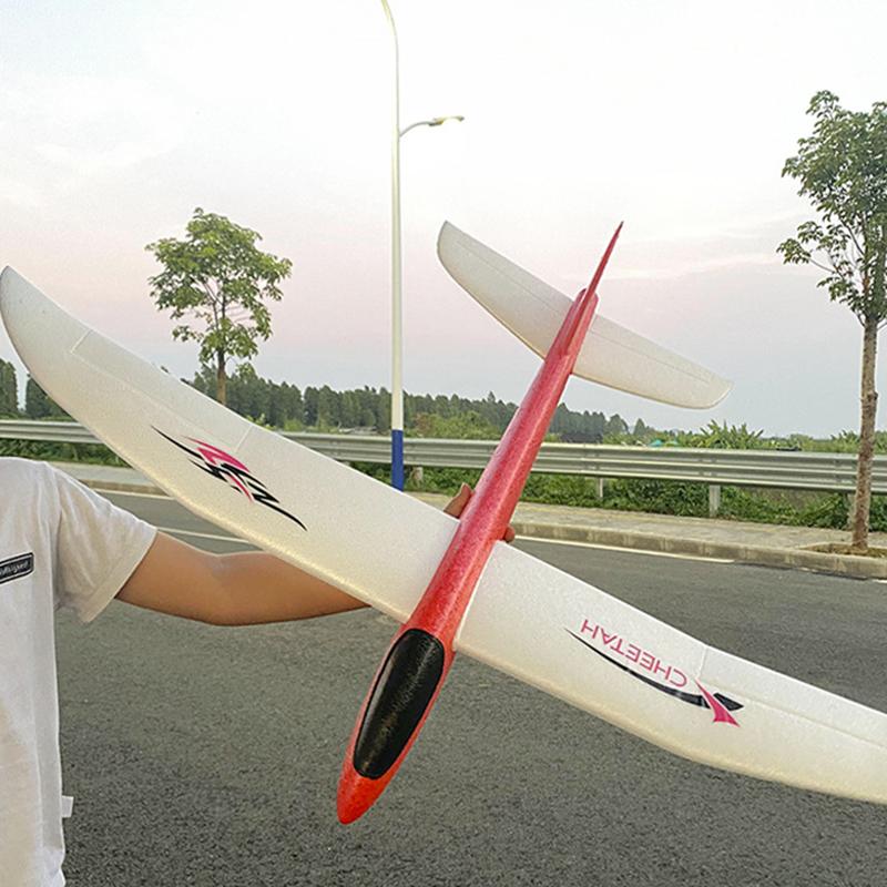 48/99CM Büyük Köpük Planör Uçak El ile Fırlatılan Uçaklar Dış Mekan Oyuncak 2 Uçuş Modlu Uçan Oyuncak Çocuk Doğum Günü Partisi Hediyelikleri