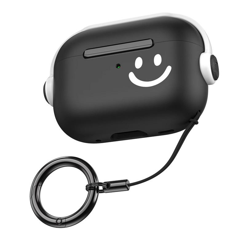 

Ins Simple Smiling Face Мягкий чехол для AirPods 1 2 3rd Новые Bluetooth-наушники для AirPods Pro Зарядная коробка Сумка Airpods 3rd Generation