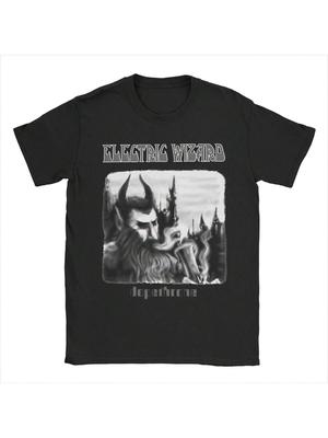 Men Women Electric Wizard - Dopethrone Old School UK Doom  Metal T Shirts Pure Cotton Clothing Short Sleeve Tees T-Shirts