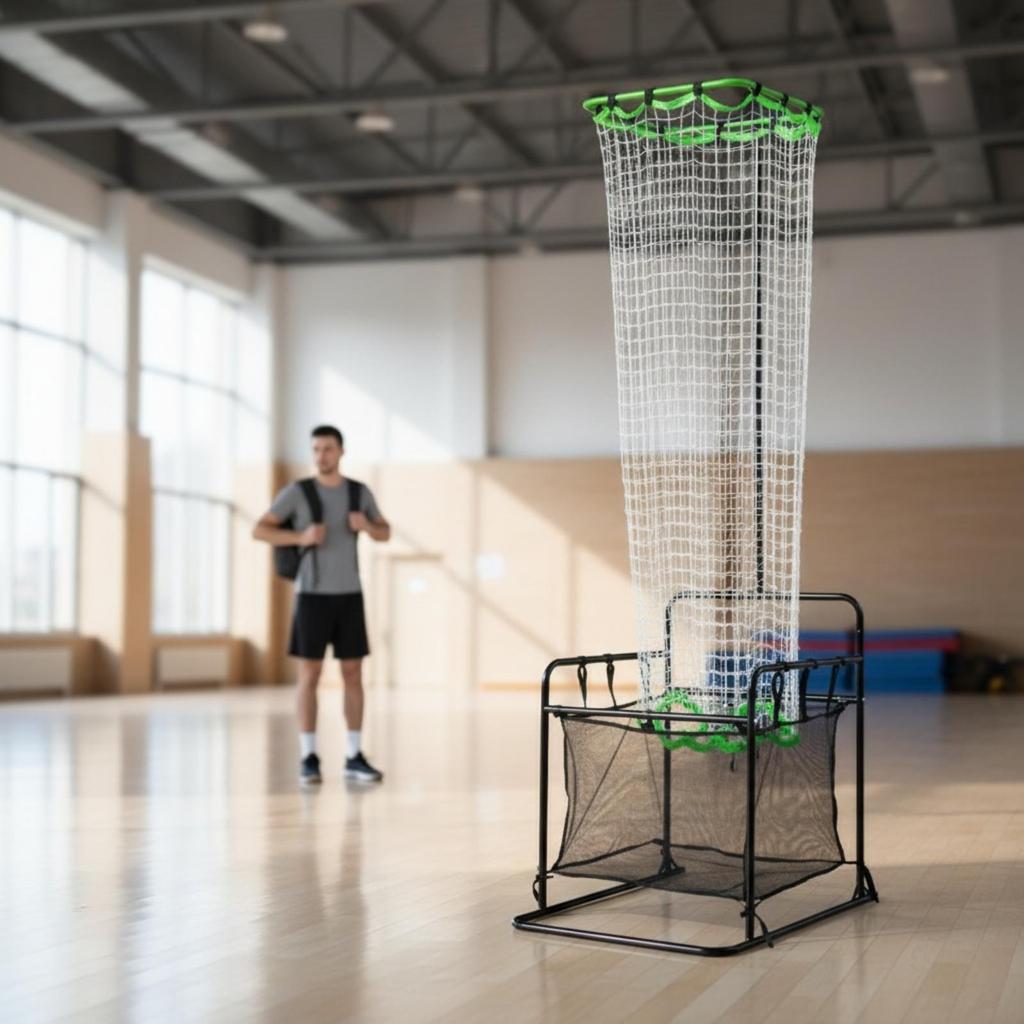 Volleyball Training Net Stand Detachable Sports Equipment Long-Lasting