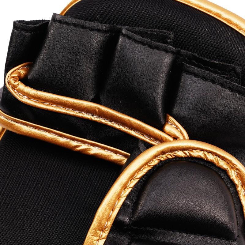 Stormcloud Lynx Mma Sparring Gloves Black/Gold 7Oz M/L