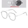 0 -0.5 -1.0 To -6.0 Metal Polygon Student Nearsighted Glasses Unisex Vintage Black Gold Frame Short-sight Prescription Eyewear